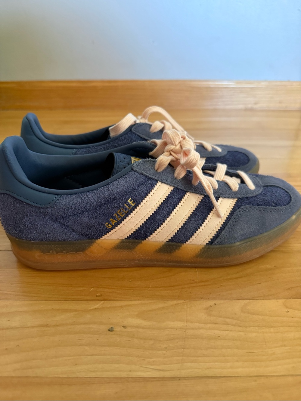 Adidas Gazelle Tennis Shoes — Navy - Picture 2 of 5